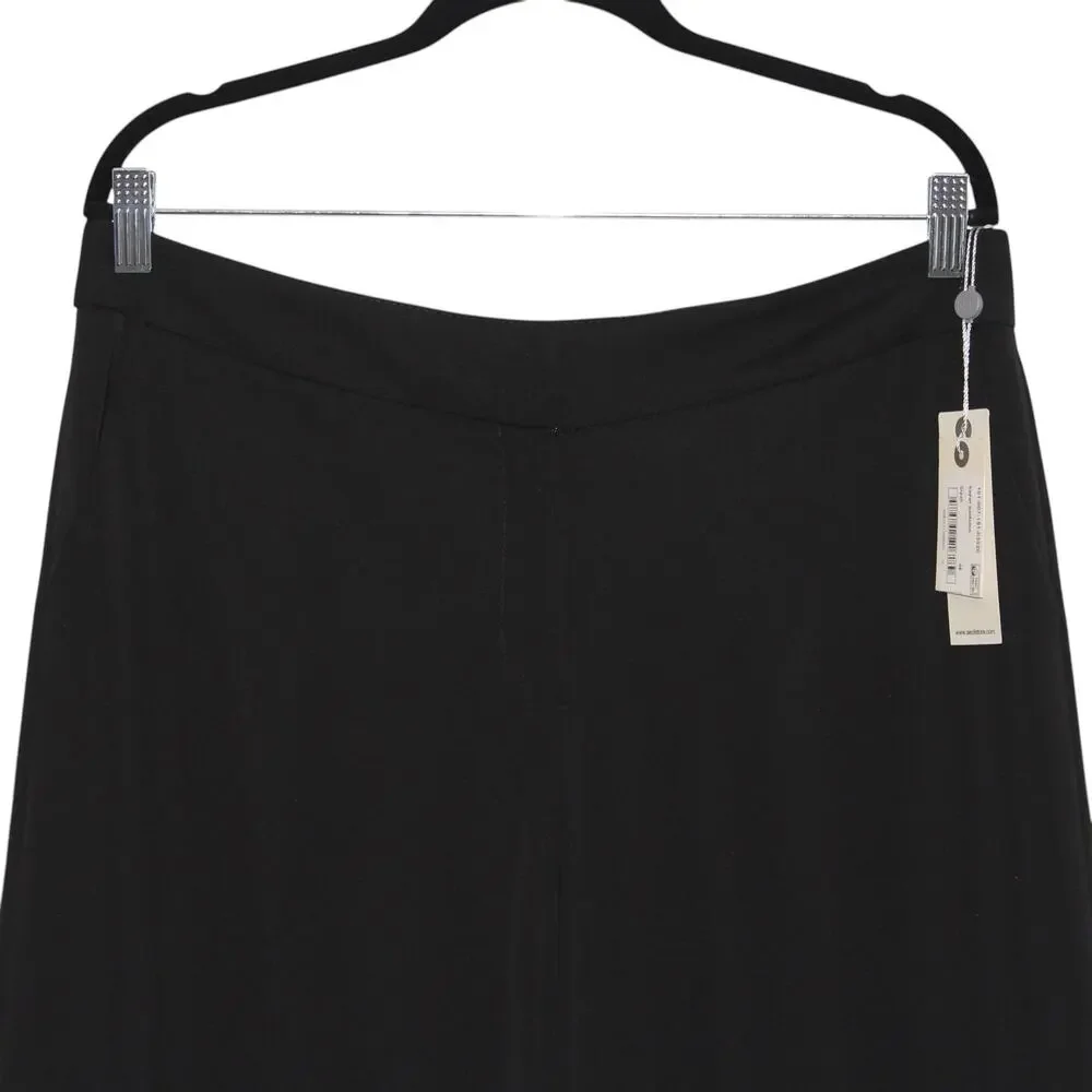 Secil Store Black Trouser Dress Pants Size 12 (TR 44) NWT